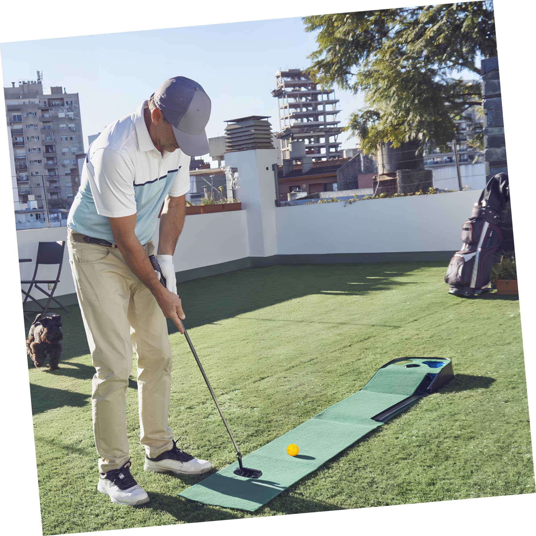 BESPORTBLE 96 Stück Golf Übungsbälle Kunststoff Golfbälle Mit Löchern Indoor bälle zubehör Übungsausrüstung Trainingshilfe Schwung Übungsbälle Übungs bälle