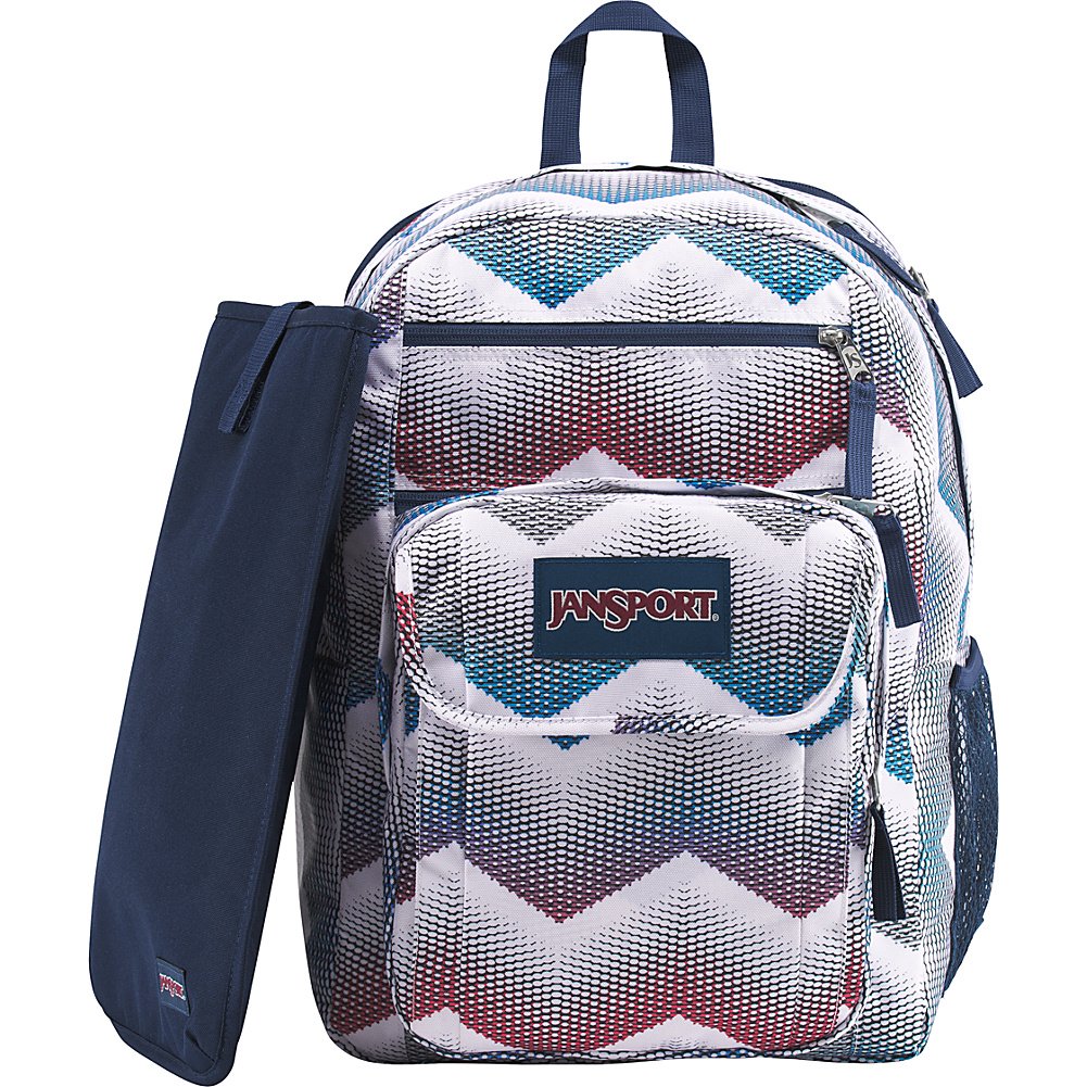 Jansport Digital Student Laptop Backpack Matrix Chevron White | Desertcart Maldives Jansport Digital Student Laptop Backpack Matrix Chevron White | Desertcart Maldives