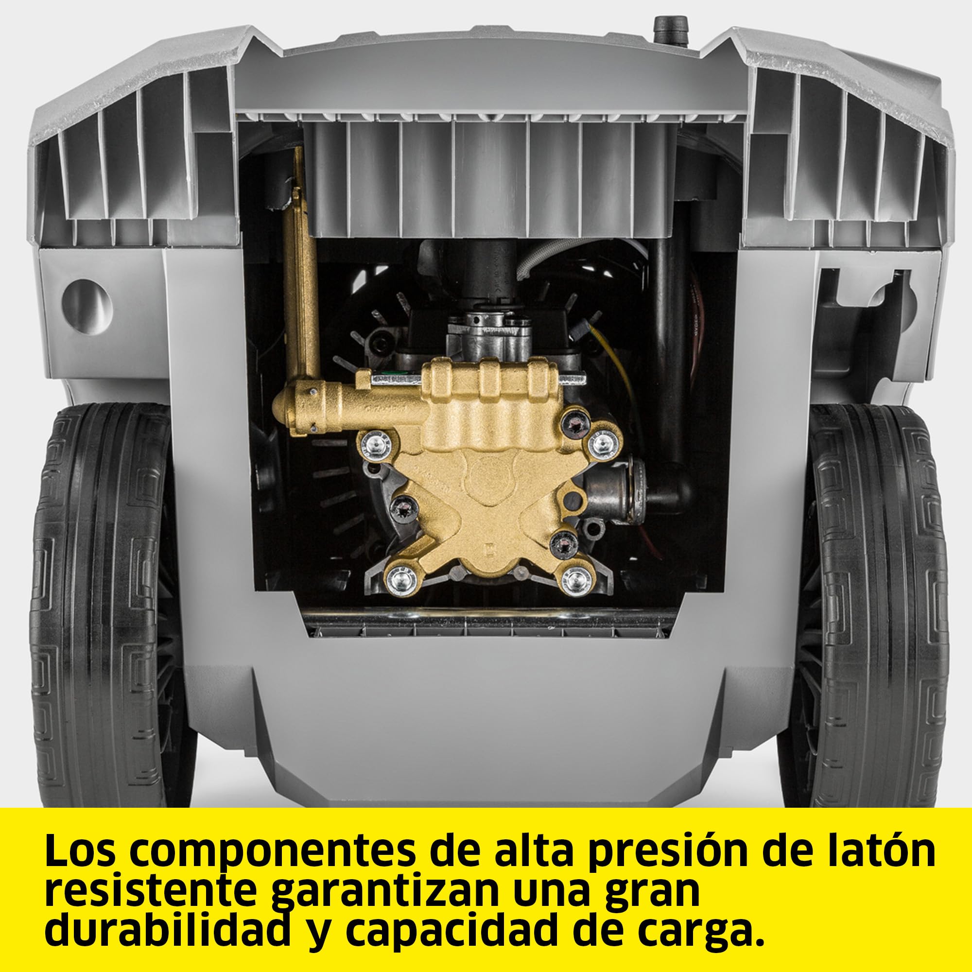 Kärcher limpiadora de Alta presión de Agua fría HD 5/11 EX Plus Classic, presión de Trabajo: 110 Bar, caudal: 500 l/h, Peso: 21 kg, Manguera: 8 m, Boquilla Turbo, enrollador de mangueras