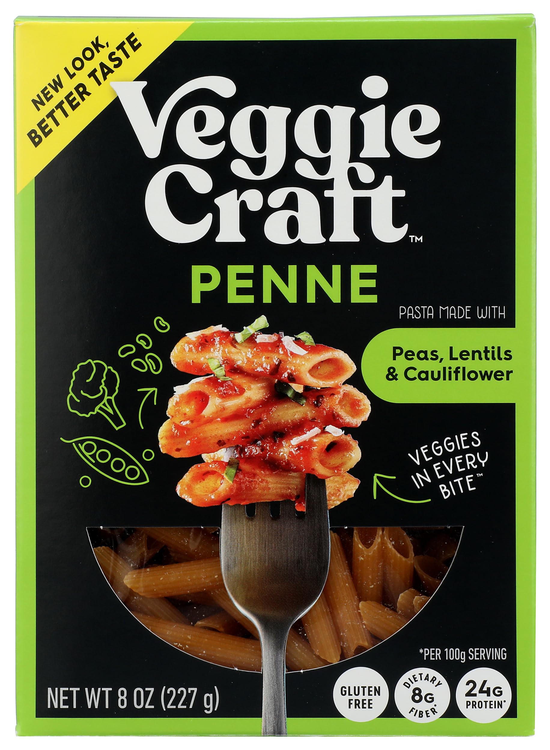 Veggiecraft FarmsCauliflower Penne Pasta, 8 OZ