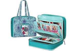 FINPAC Sewing and Craft Supplies Storage Tote