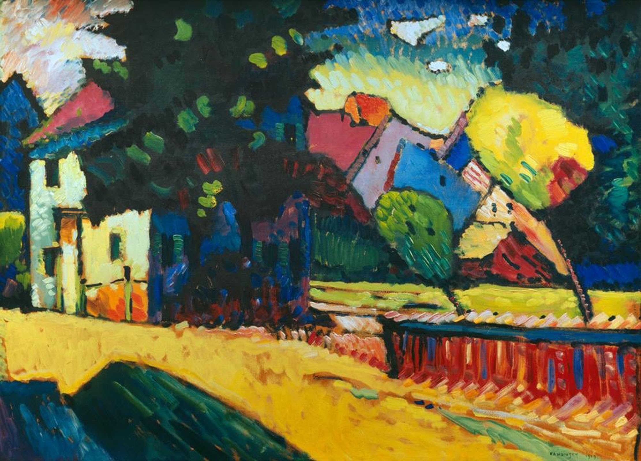 Cuadro Kandinsky SERENDIPITP 60x90cm: la solución para paredes vacías 5