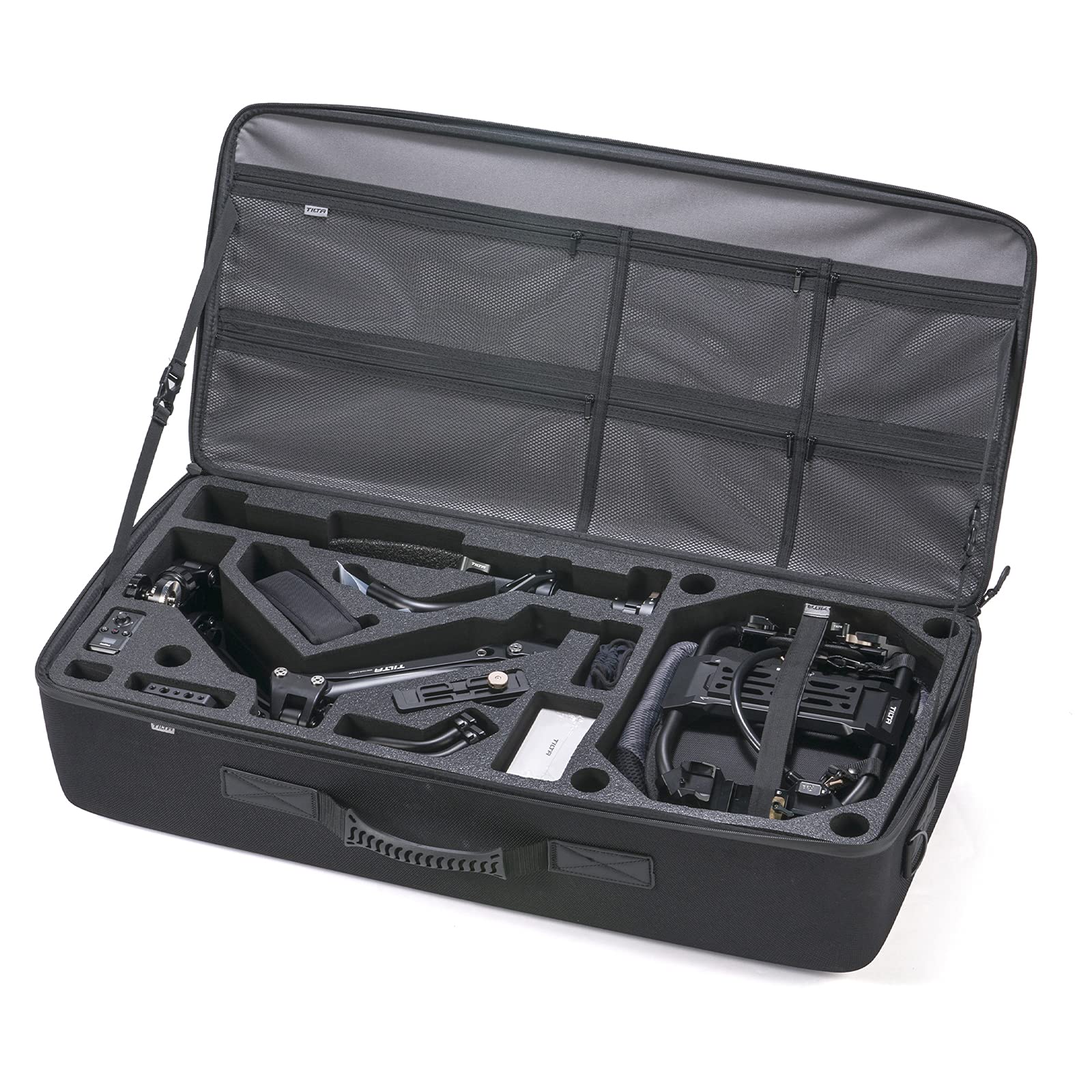 Tilta Float Handheld Gimbal Support System Compatibile con DJI RS 2/RS 3 Pro Gimbal – Piastra batteria con montaggio a V (batteria non inclusa) GSS-T01-V | Compatibile con DJI RS 2/RS 3 Pro/RS4 Pro, Batteria Non Inclusa, Flessibile, Leggero & Durevole
