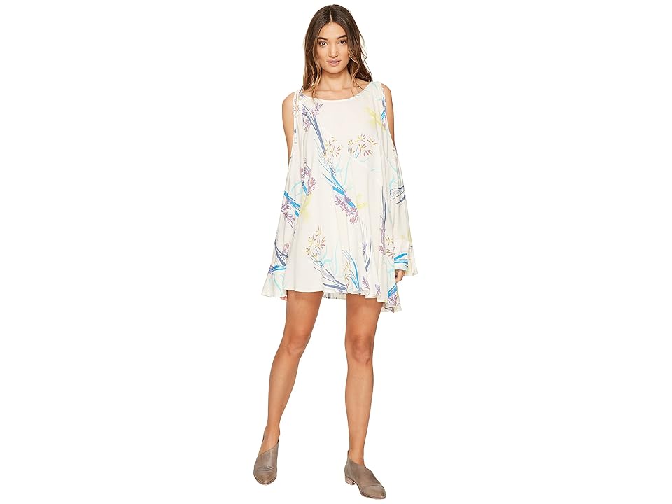 

Free People Clear Skies Printed Tunic (Neutral) Women's Clothing