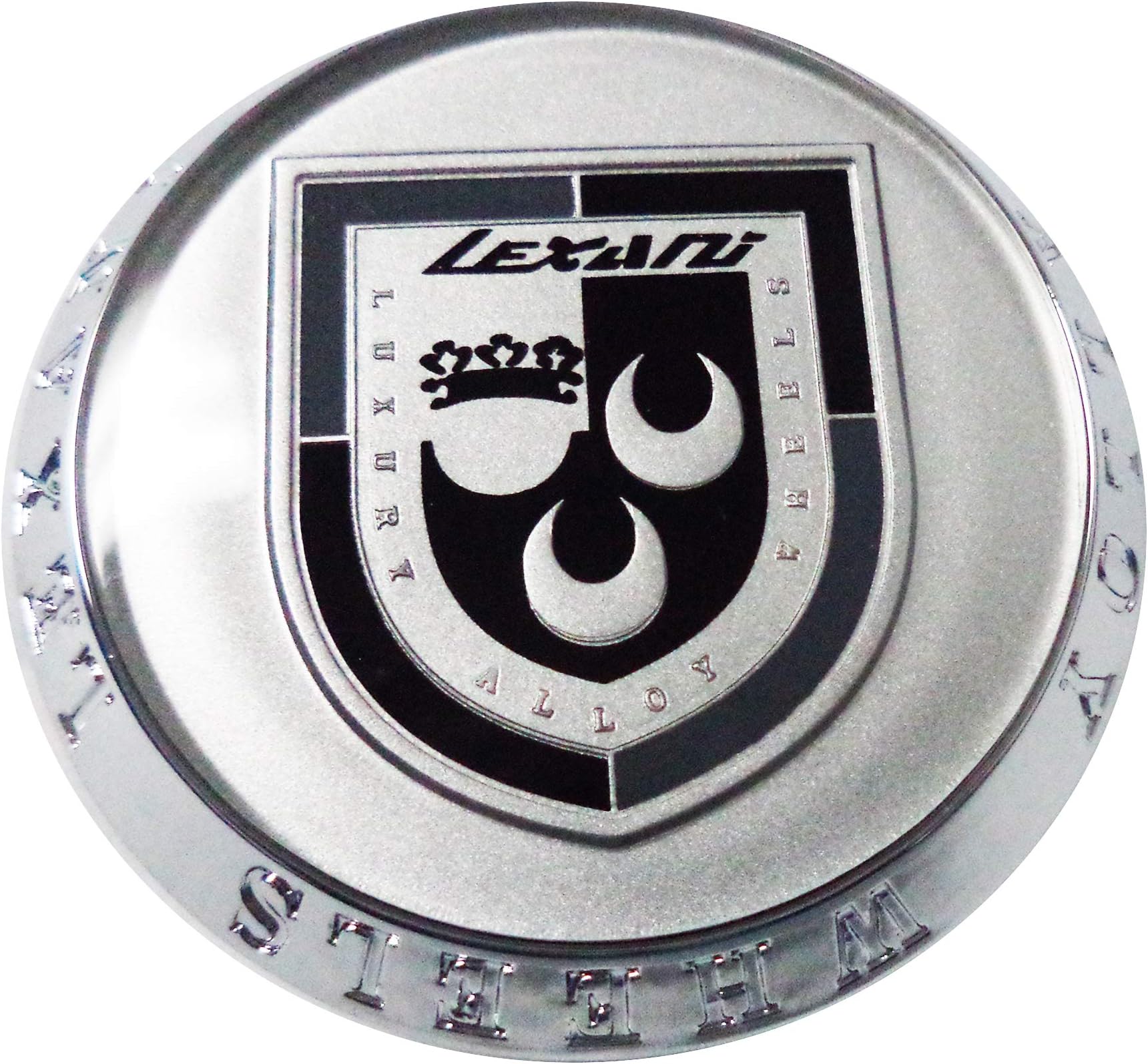 Chrome Custom Wheel Center Cap # C189 / S706-28 (4 CAPS)