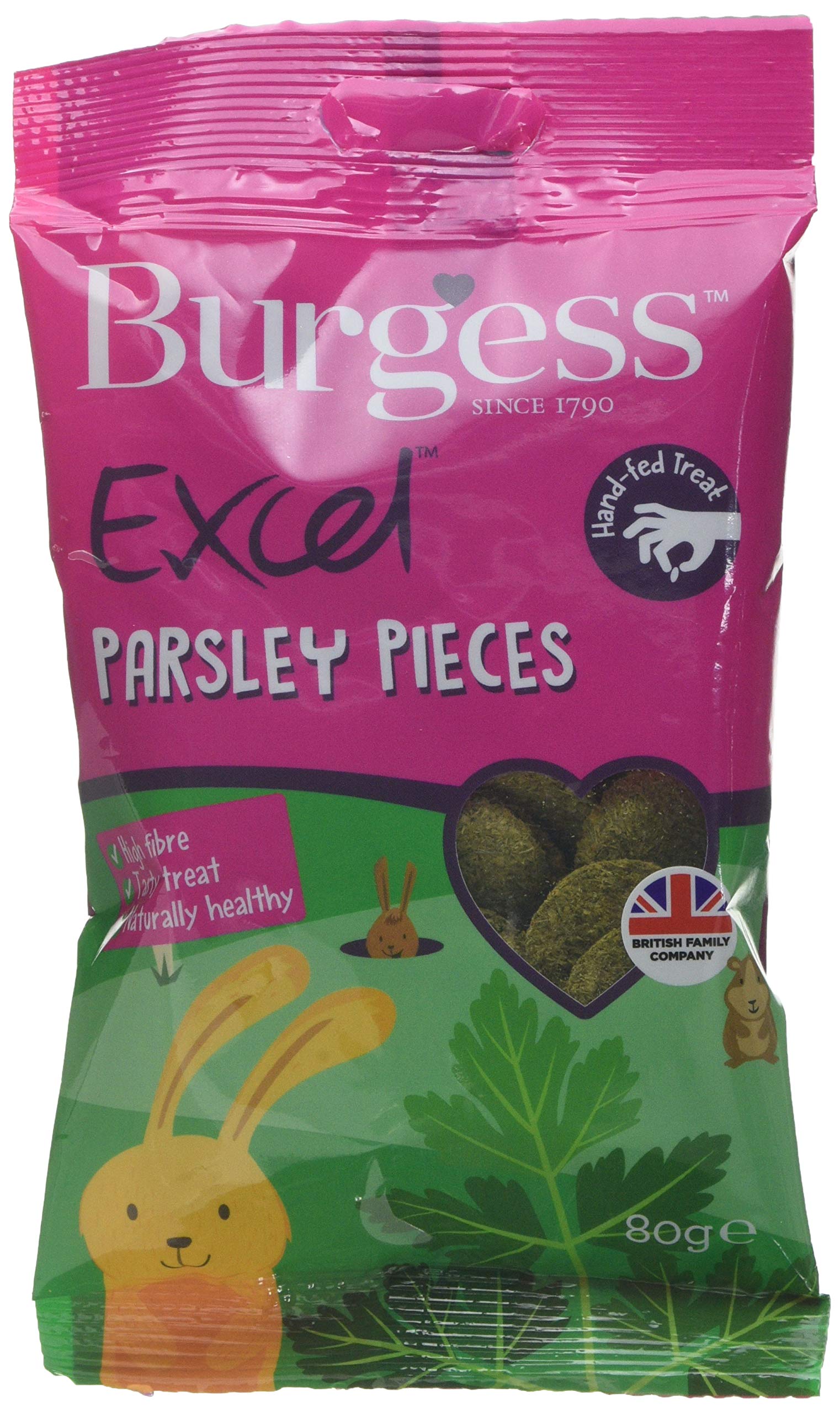 Treats Burgess Excel Parsley Pieces Small Animals Pet Supplies