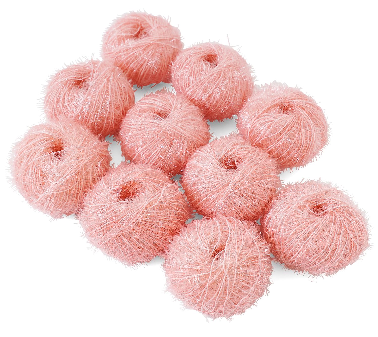 Amazon | 原ウール 毛糸 エコたわし用毛糸 10玉セット 25g (約65m