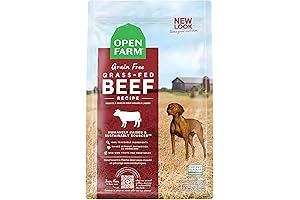Organic Open Farm Grain-Free Dry Dog Food with 100% Grass-Fed Beef