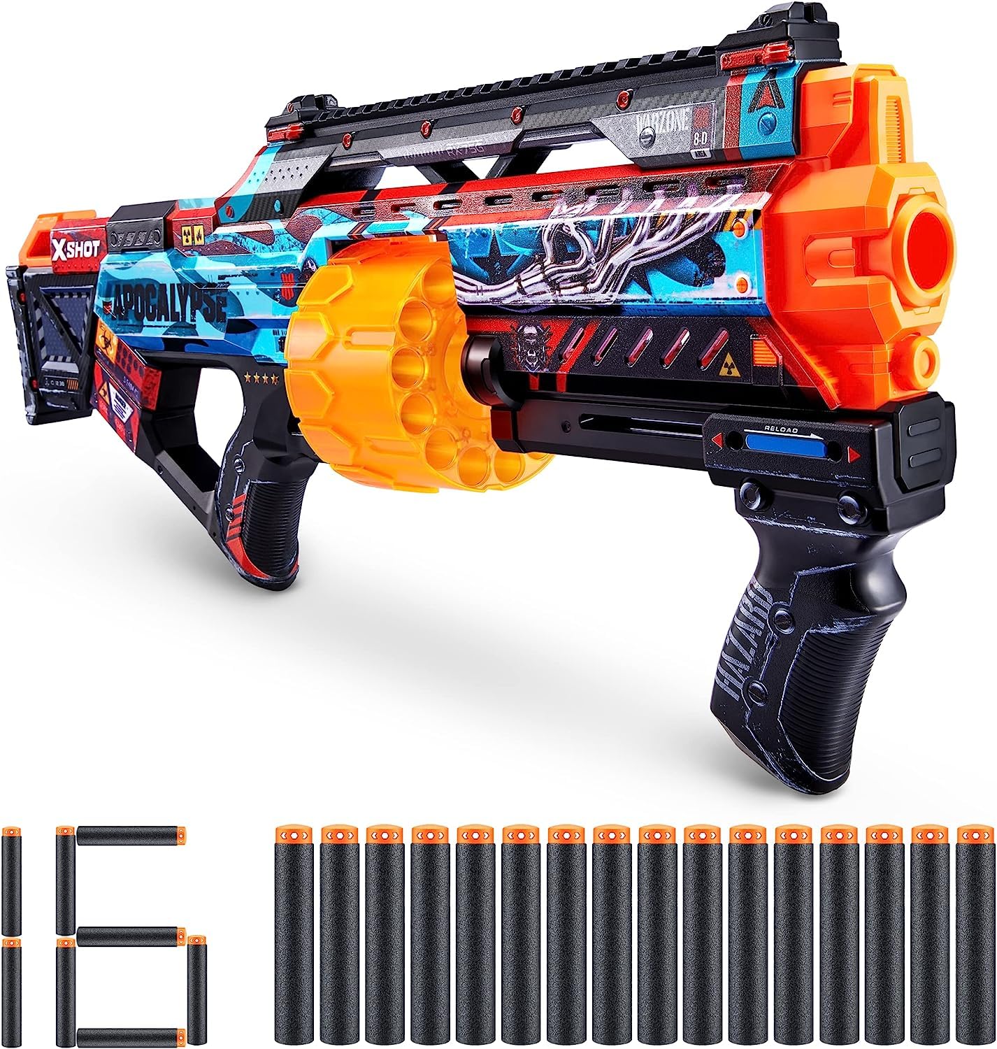 Amazon.com: ZURU X-Shot Skins Load Stand (16 Darts) (36518)