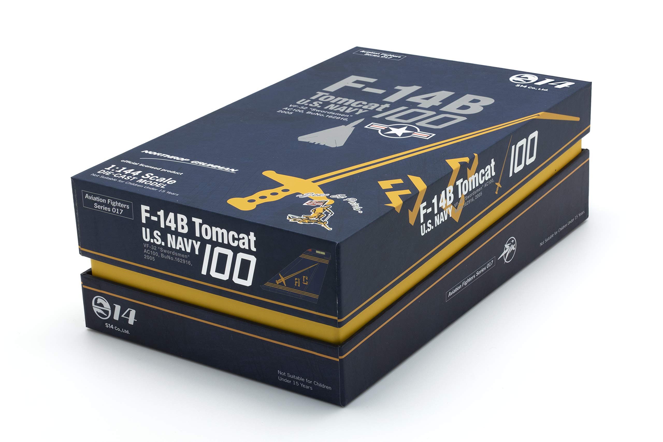 Amazon | 【Aviation Fighters】F-14B トムキャット #100 アメリカ海軍