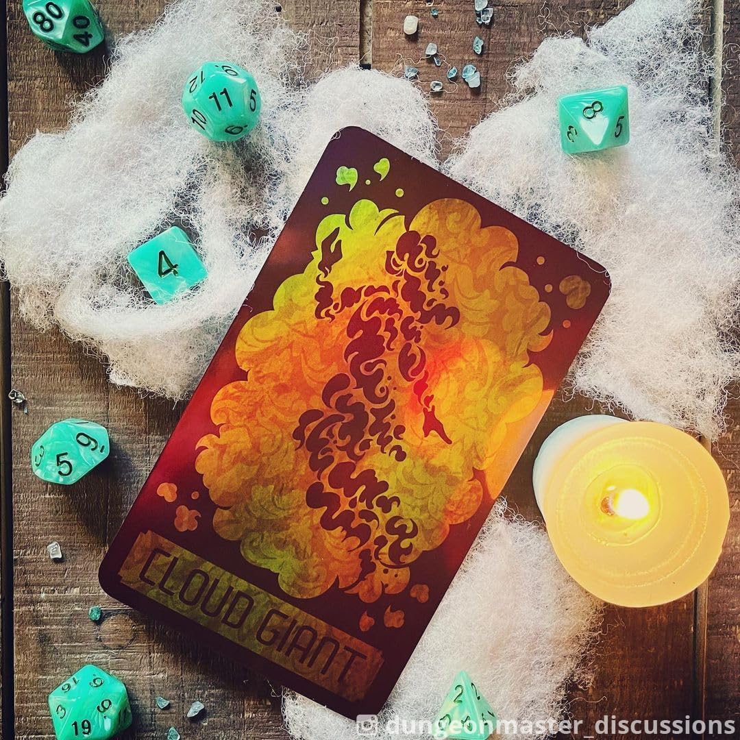 Deck of Illusions for Dungeon Masters | TTRPG | Compatible with Dungeons & Dragons 5th Edition (D&D 5E) and Pathfinder