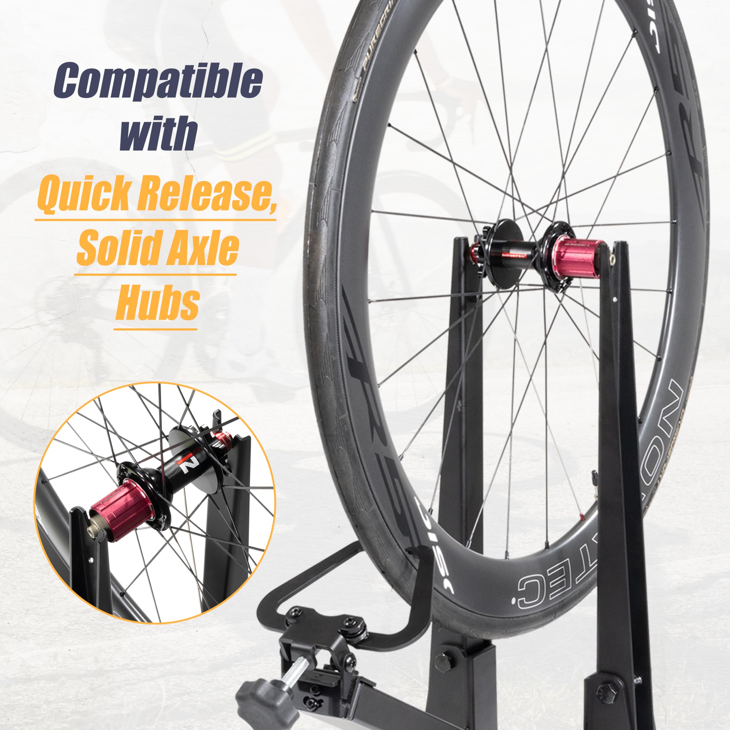 MTB Road Bike Wheel Maintenance Bicycle Wheel Truing Stand – Adjustable ...