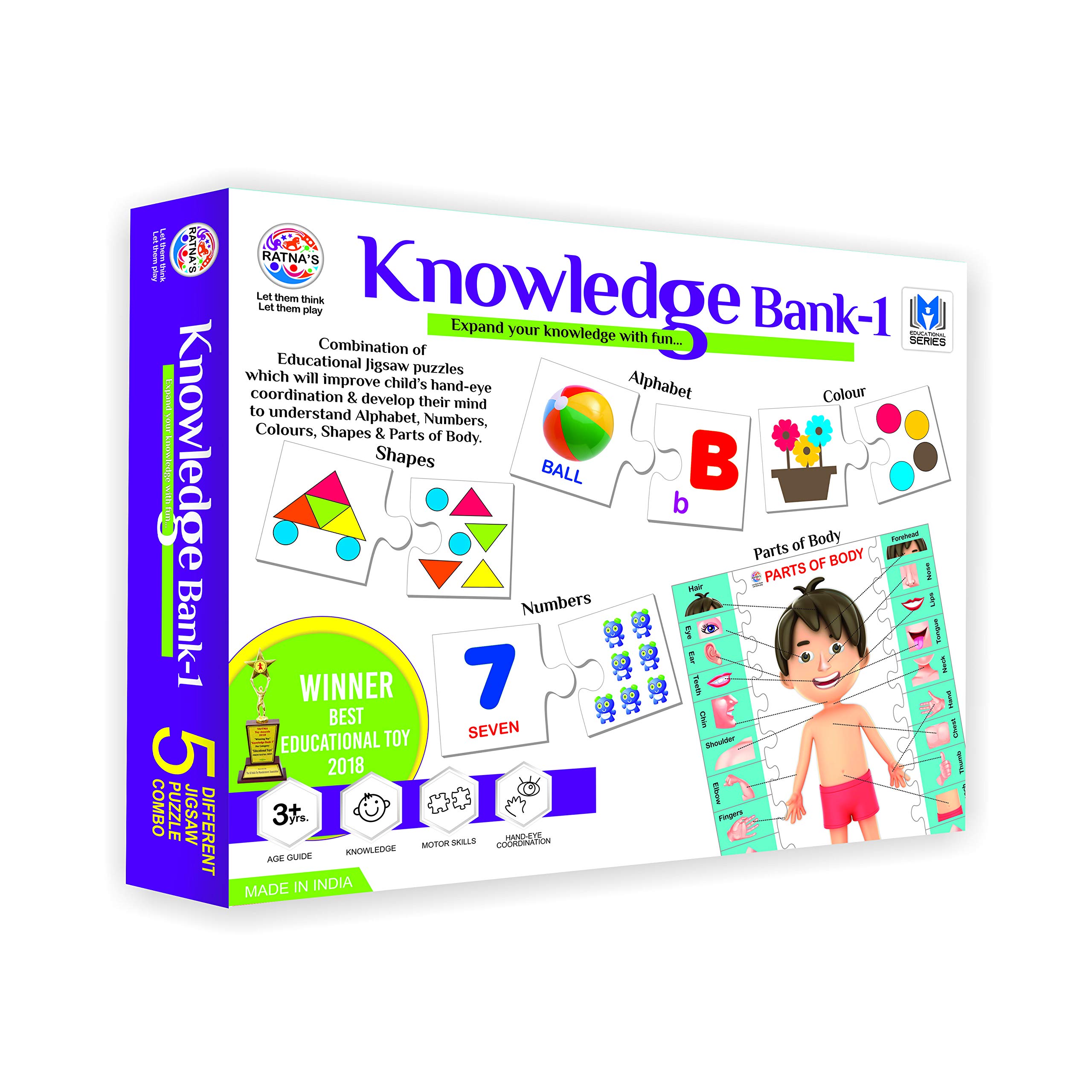 Ratnas Knowledge Bank Series of Jigsaw Puzzle (1) (B078KBRR6Z) Amazon Price History, Amazon Price Tracker