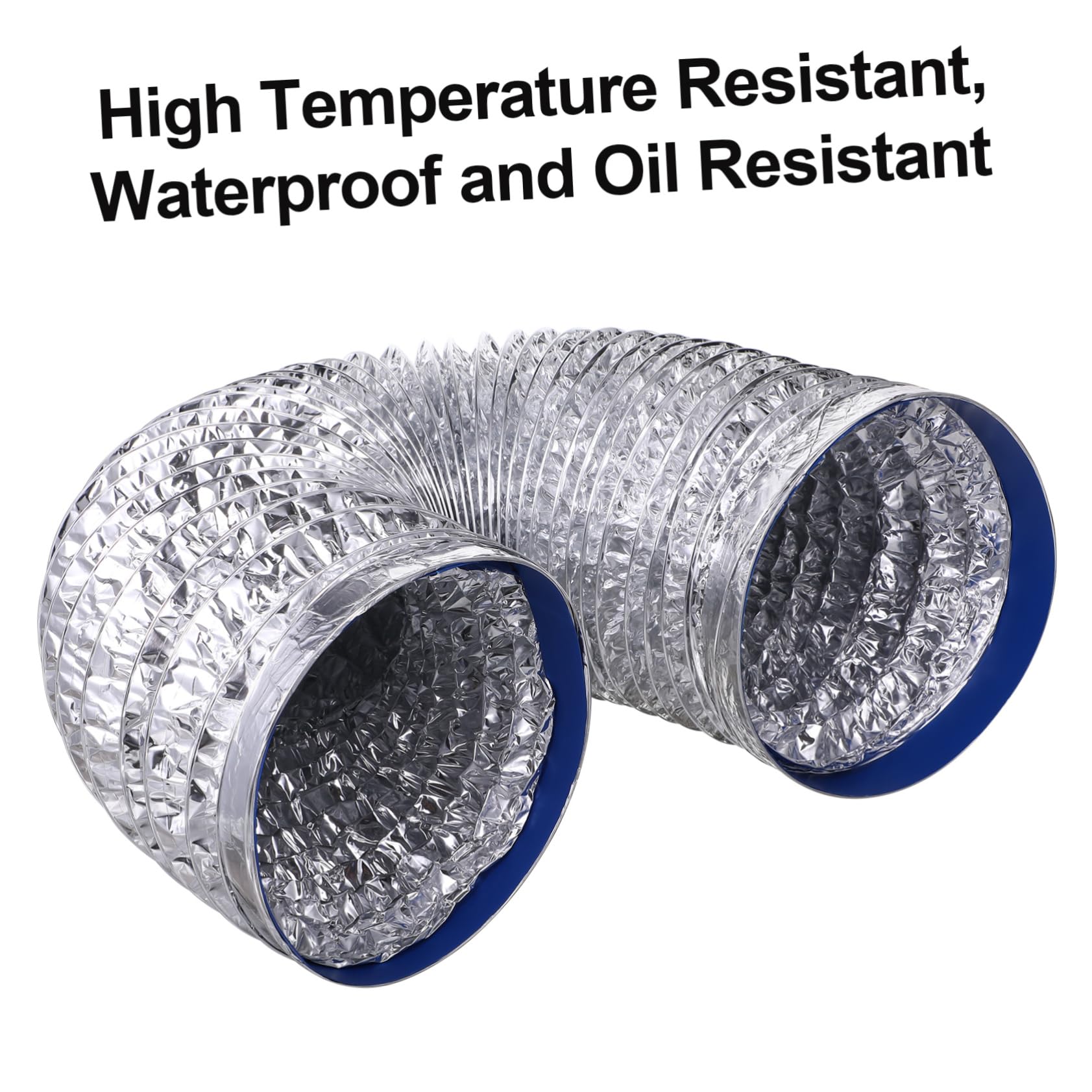 1 Pc 5 flexible duct hose duct hose dryer duct pipe exhaust