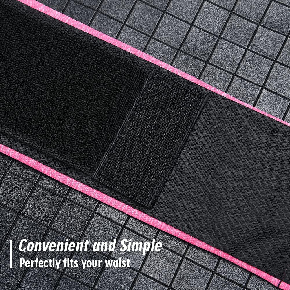 Flintronic Marsupio Sportivo, Marsupio Running Doppia Tasca per iPhone -Cintura Palestra e Porta Cellulare da Corsa con Gancio Portachiavi