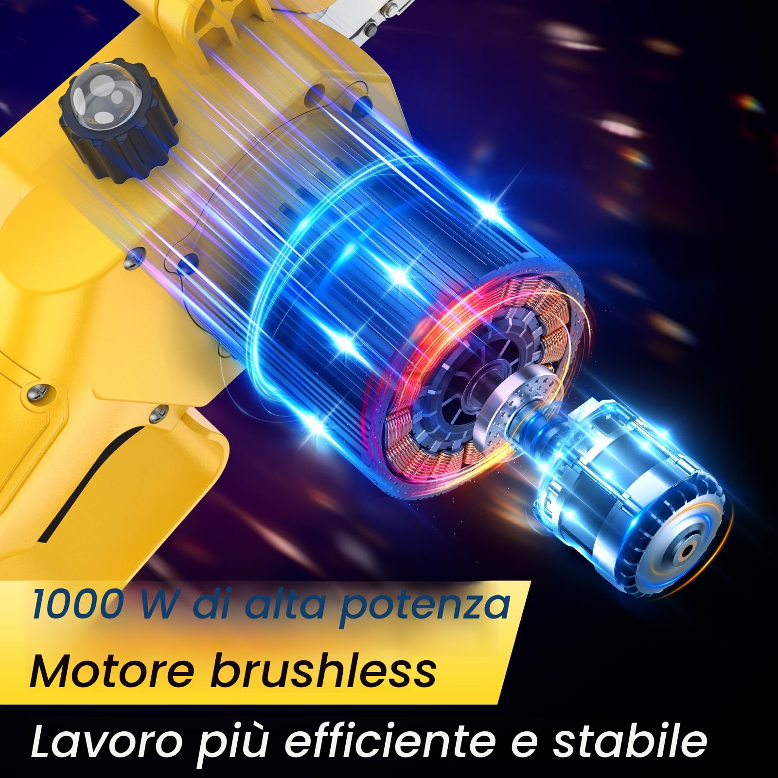2-in-1 Mini Motosega a Batteria con Asta 2.2m Telescopica, 6 Pollici Motosega Telescopica Senza Spazzole con 2x2000mAh Batterie, Altezza Di Lavoro 5m, per Aziende Agricole, Frutteti, Giardini