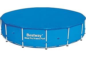 Bestway 15' Round Protective Pool Cover for Above Ground Pools