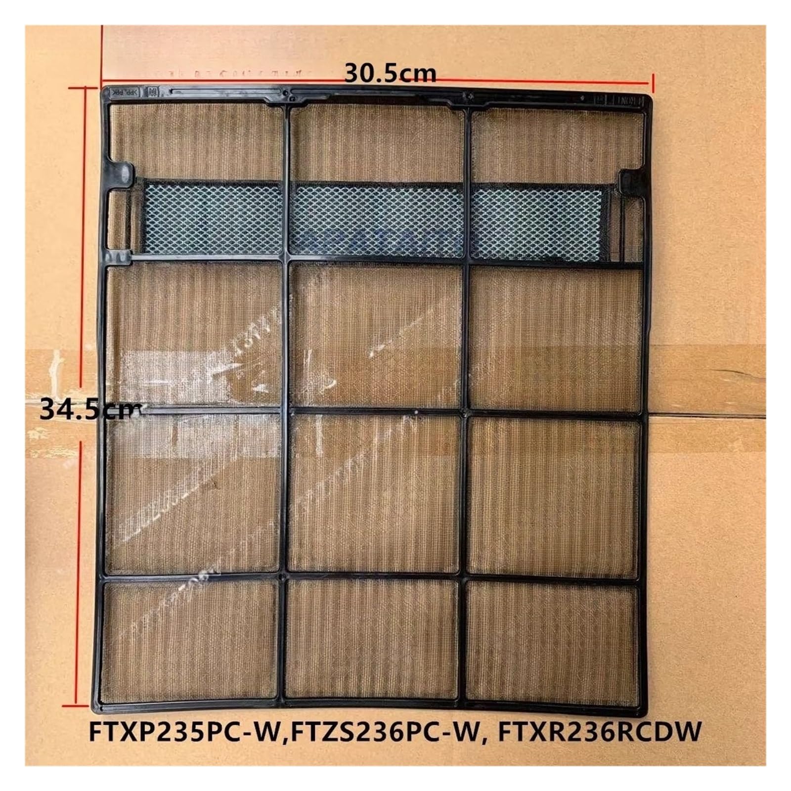 Filtro di ricambio da 2 pezzi, compatibile con Daikin, condizionatore d'aria | Schermo filtrante fotocatalitico in titanio(SET1)
