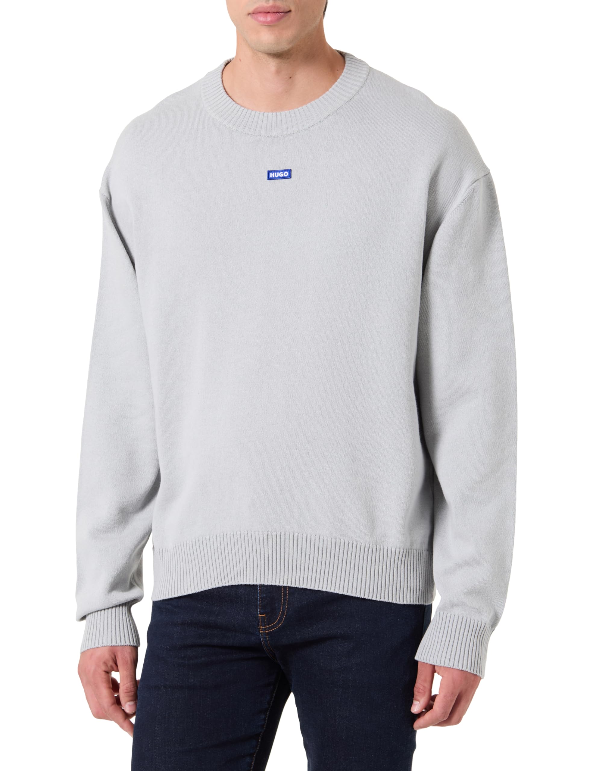 HUGO Herren San Casey-cp Knitted_Sweater