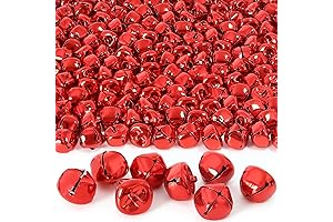 120 Pack Jingle Bells for Christmas Crafts, Perfect for DIY Holiday Decorations