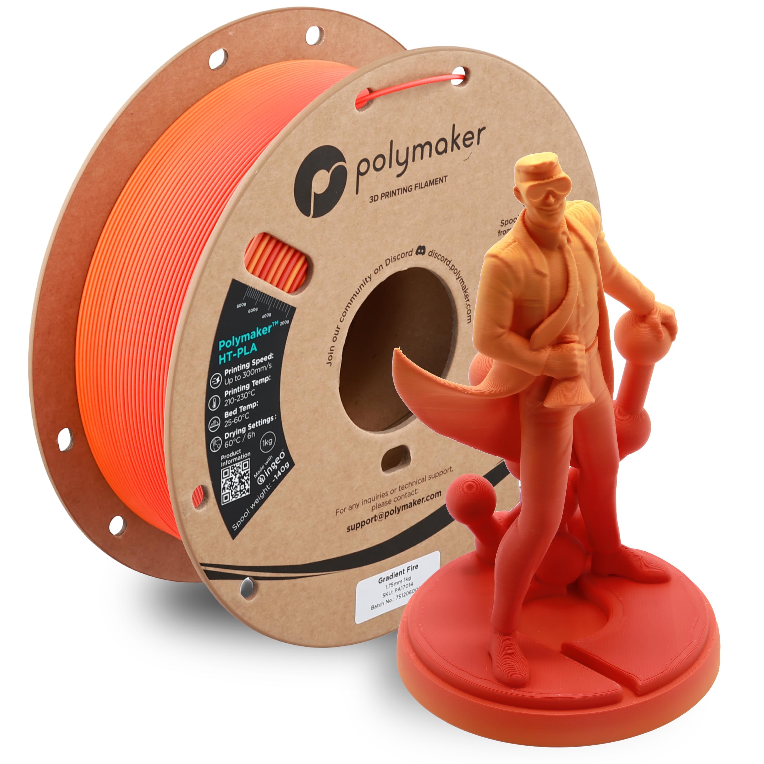 Amazon.co.jp: ポリメーカ(Polymaker)3Dプリンタ―用耐熱性フィラメント