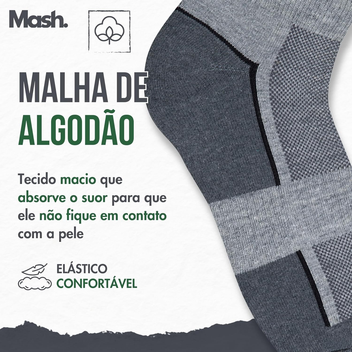 Kit 3 Pares Meia Sapatilha Mash Esportiva Alta Performance Masculino Adulto em promoção! Veja a oferta e mais achadinhos de Moda íntima 5 Hoje é o melhor dia para comprar Kit 3 Pares Meia Sapatilha Mash Esportiva Alta Performance Masculino Adulto com aquele preço maroto! Promoção! Aproveite a oferta! 5