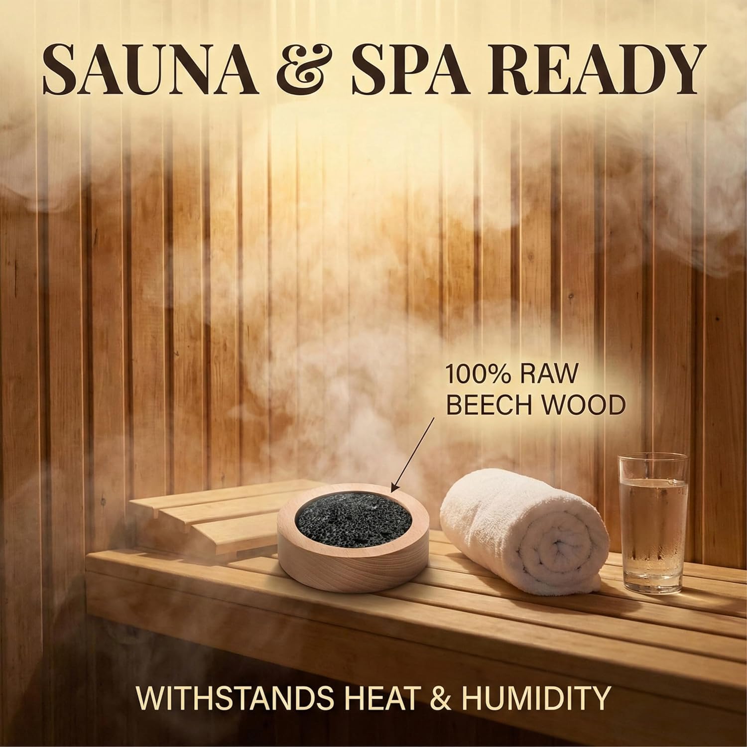 CUIYAKI 4Pcs Small Passive Lava Rock Diffuser for Essential Oils Great for Decorating at Desk, Office or Car