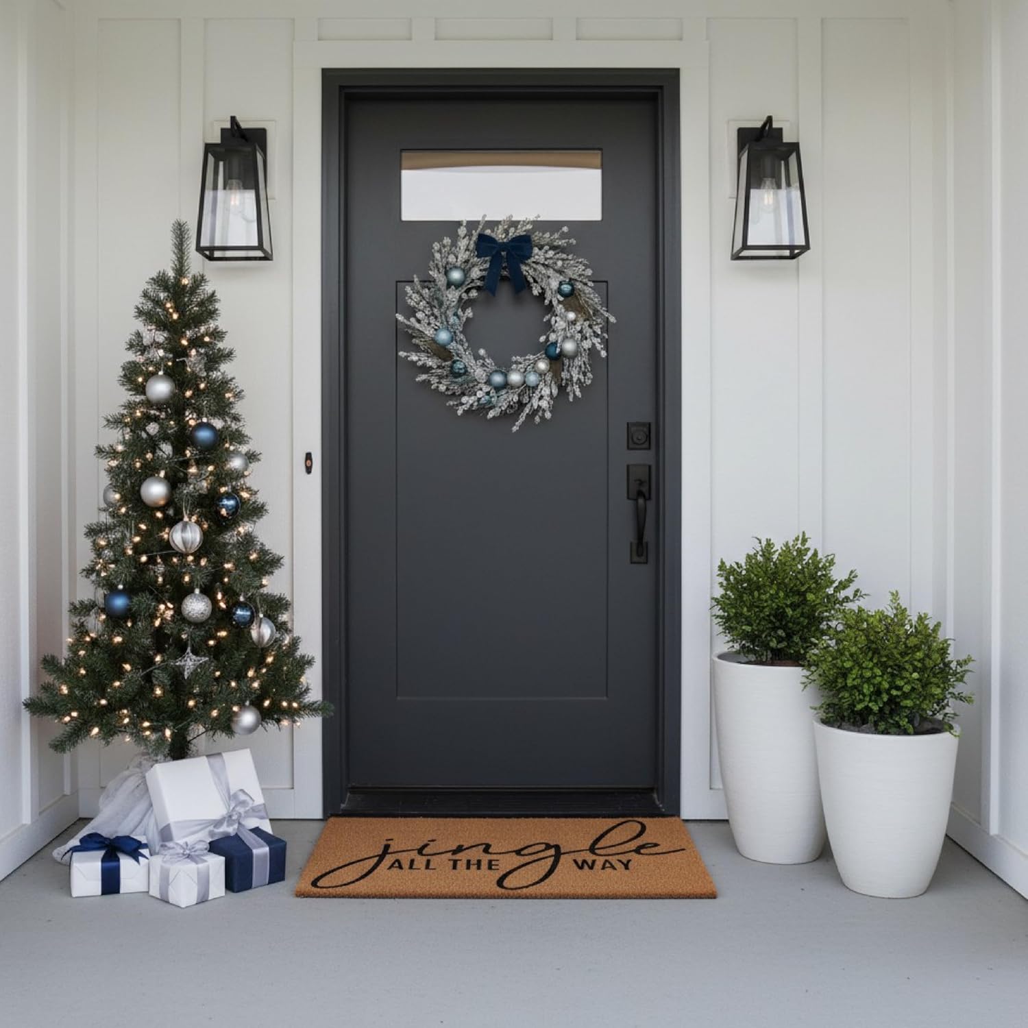 Calloway Mills 109131729 Jingle All The Way Doormat 17" x 29"