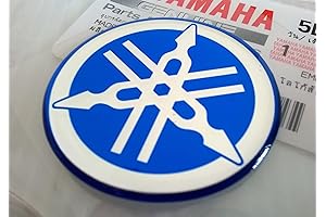 Yamaha Stickers: Genuine 40MM Diameter Tuning Fork Decal
