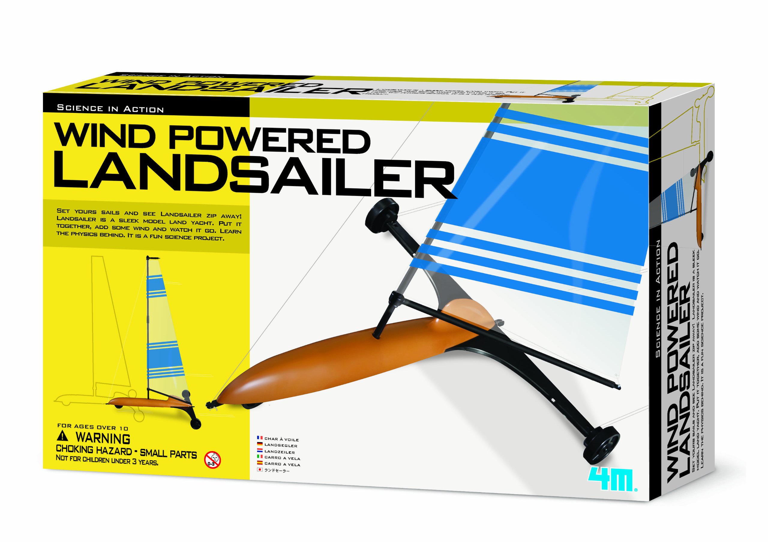 4M - Ciencia Wind Powered Landsailer (004M3911)