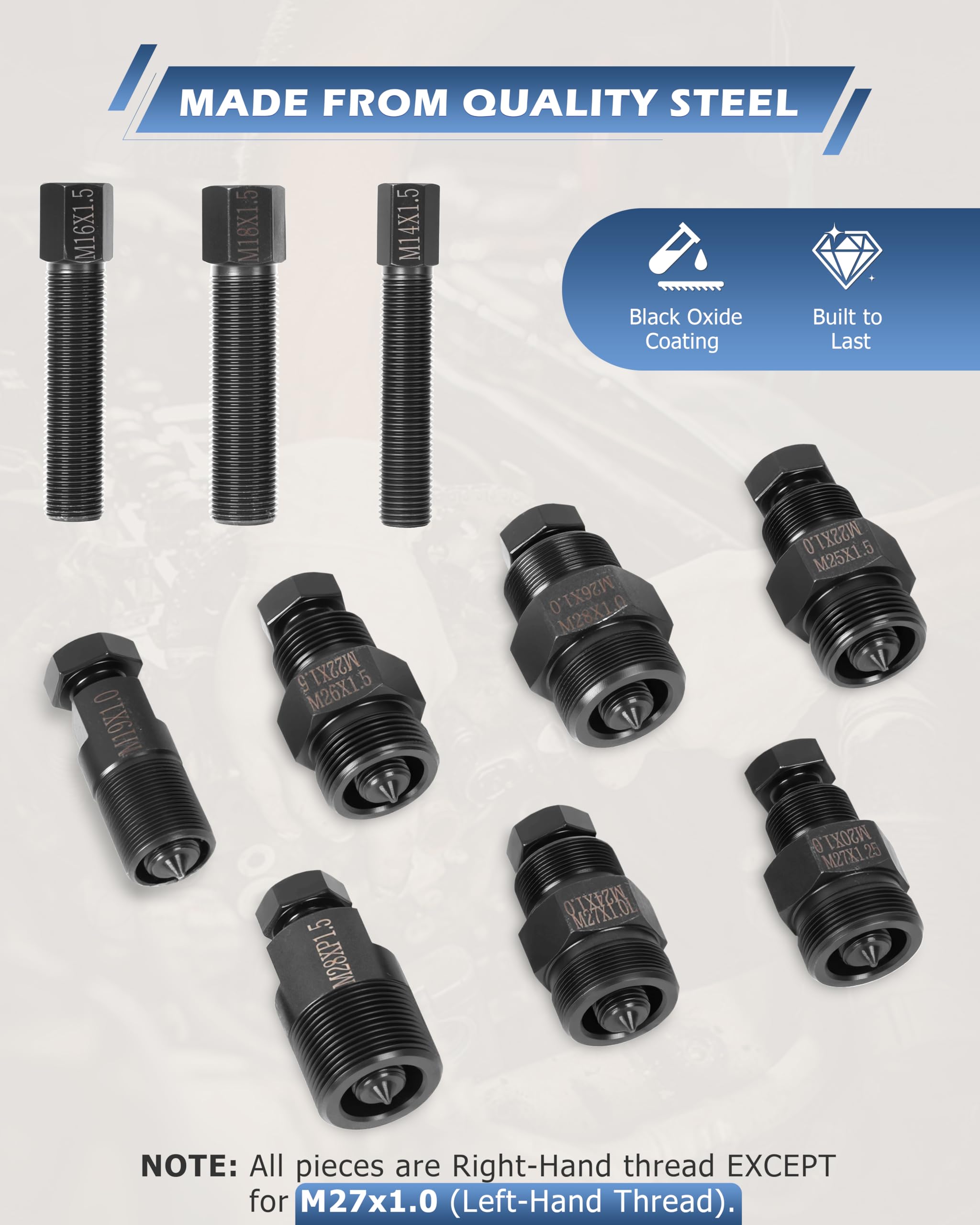 DAYUAN 10 estrattori per volano per moto, compatibili con Yamaha, Kawasaki, Honda, Suzuki