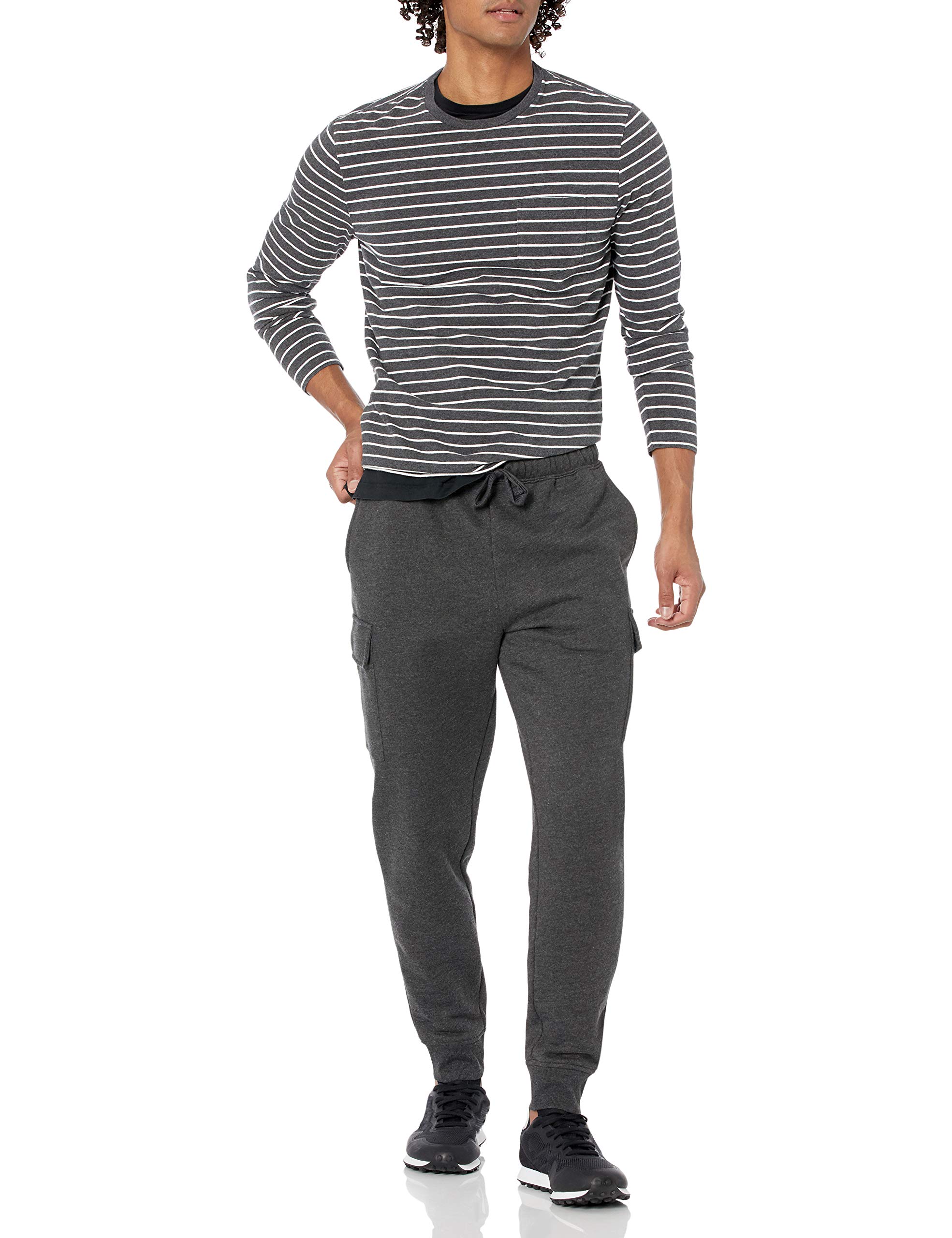 Essentials Mens Cargo Fleece Jogger Sweatpant