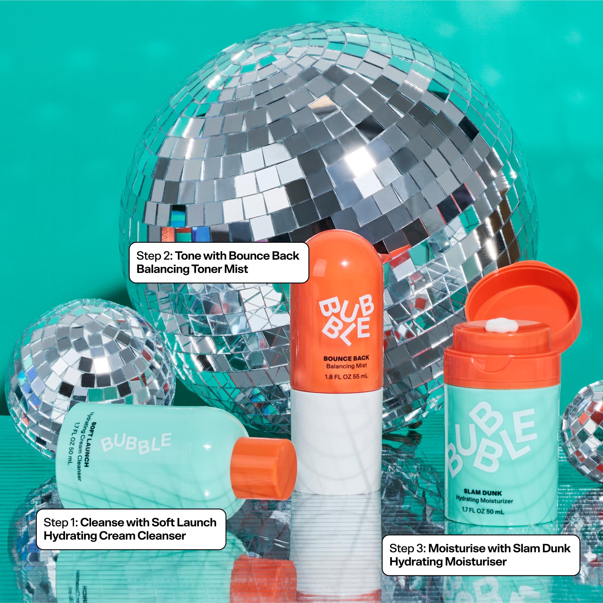 Amazon.com : Bubble Skincare Silky Season 3-Step Hydrating Skin