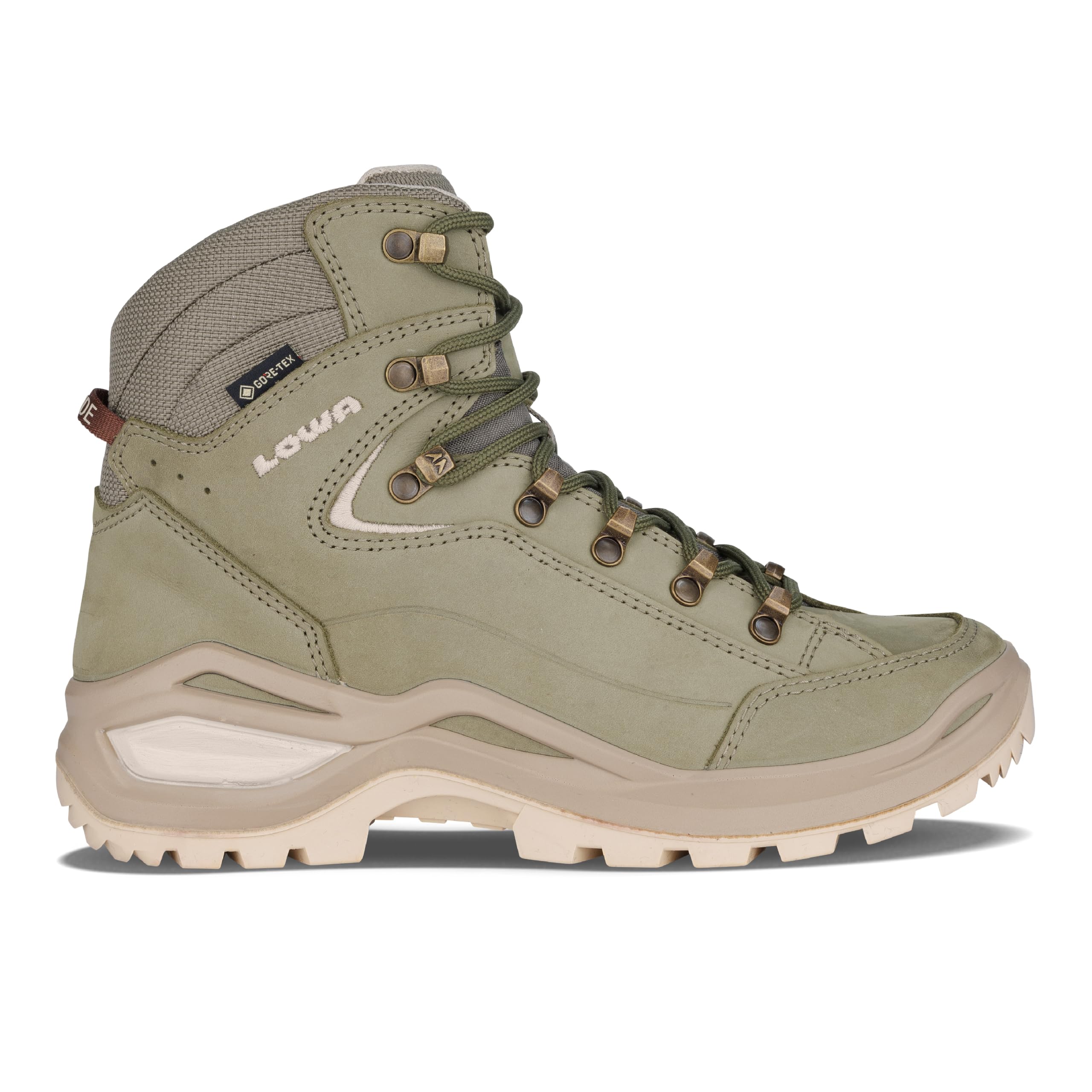 LOWA Women's Renegade EVO GTX Mid Hiking Boot | Women's-Specific Leather Hiking Boot with…