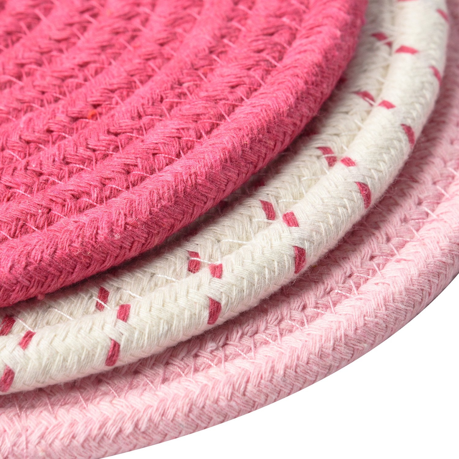 Jennice House Zestaw podkładek pod garnki, podstawki, 100% czysta bawełna, stylowe podstawki, Hot Pads, Hot Pads, podstawka na łyżki do gotowania i pieczenia, średnica 17,8 cm, 3 sztuki