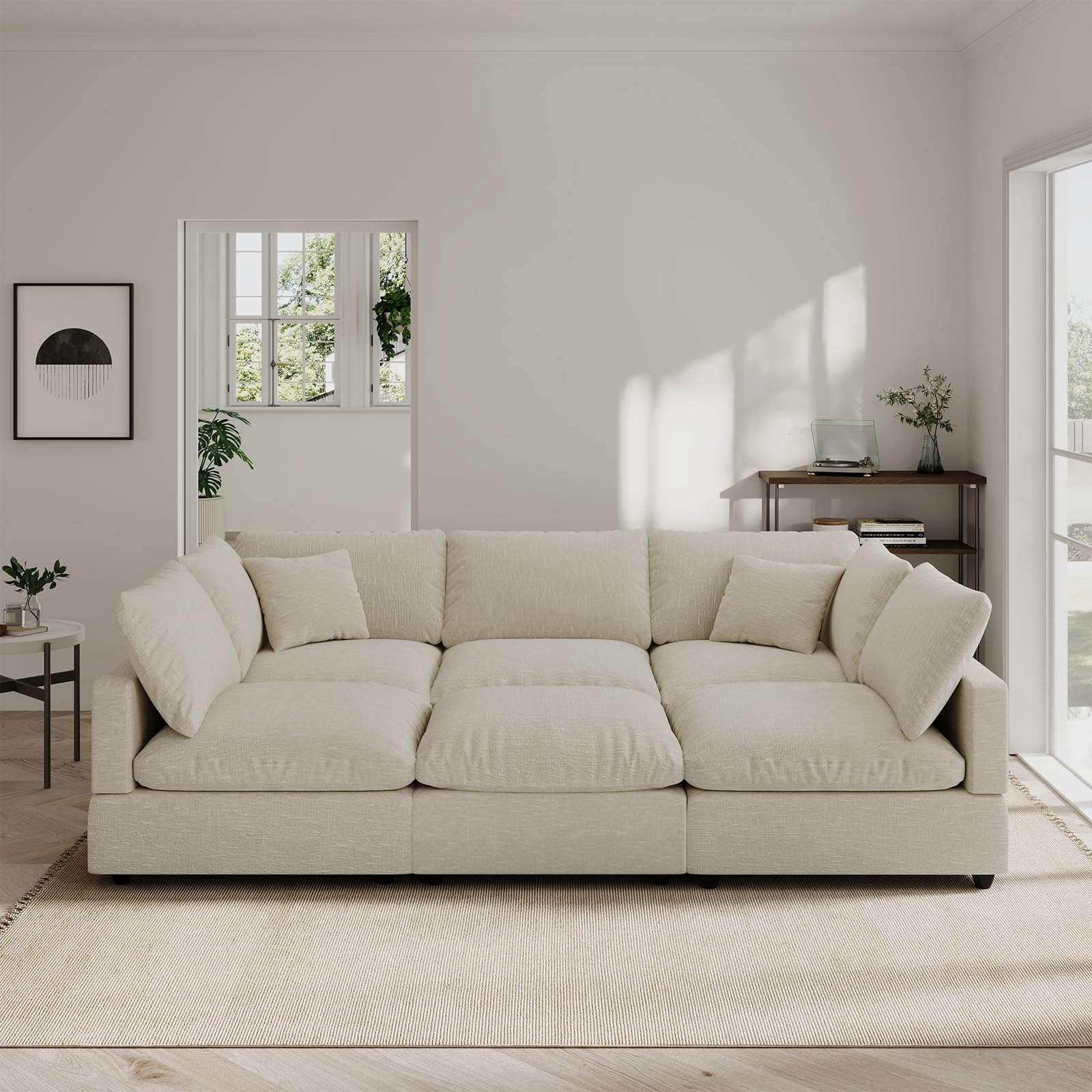 Gtilzria 95.4 Modular Cloud Couch