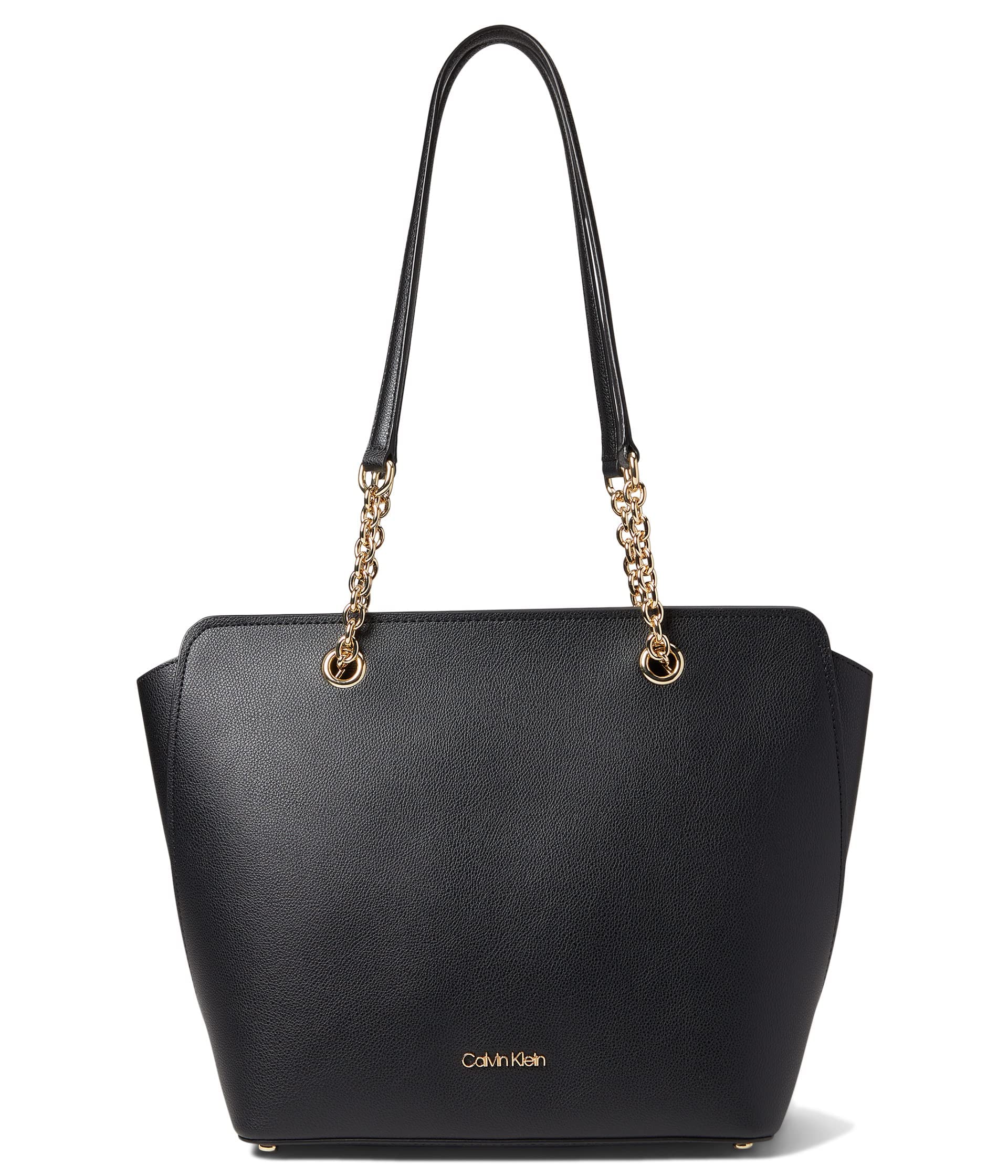 

                                                    Calvin Klein Hailey Micro Pebble Top Zip Chain Tot