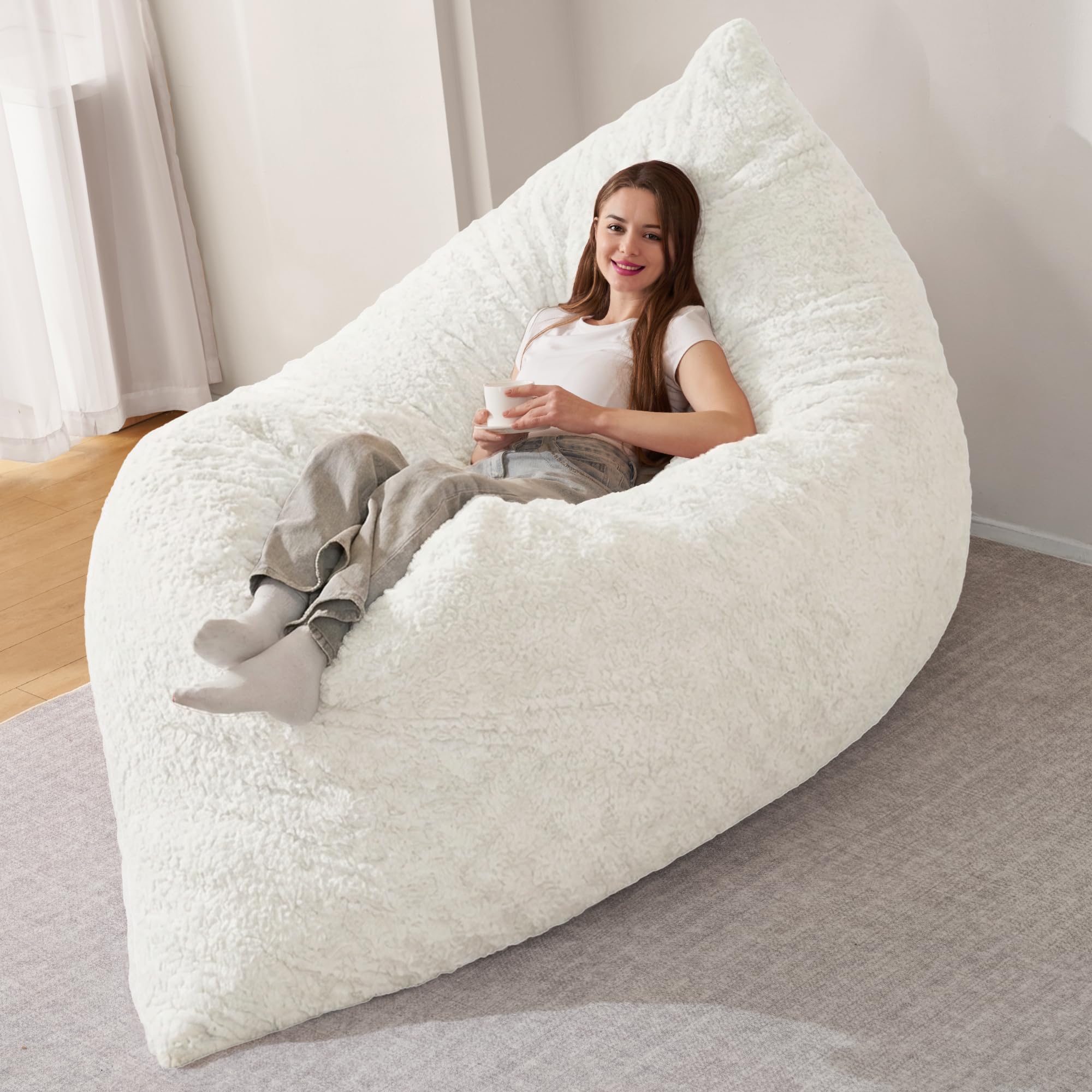 白濱亜嵐　BIG クッション　BOT Amazon.com: HABUTWAY 4 in 1 Bean Bag Chair, Giant Memory Foam