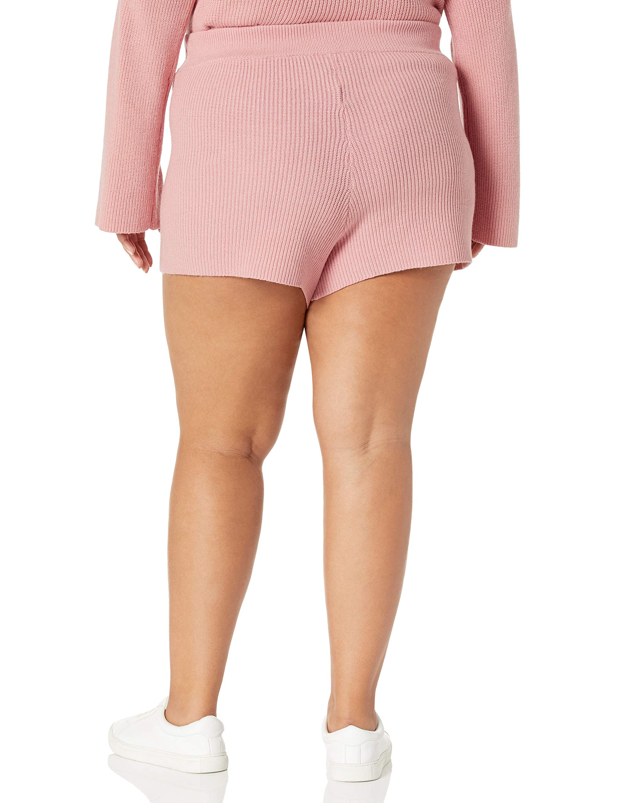 The Drop Women's Faith Pull-on Ribbed Sweater Short