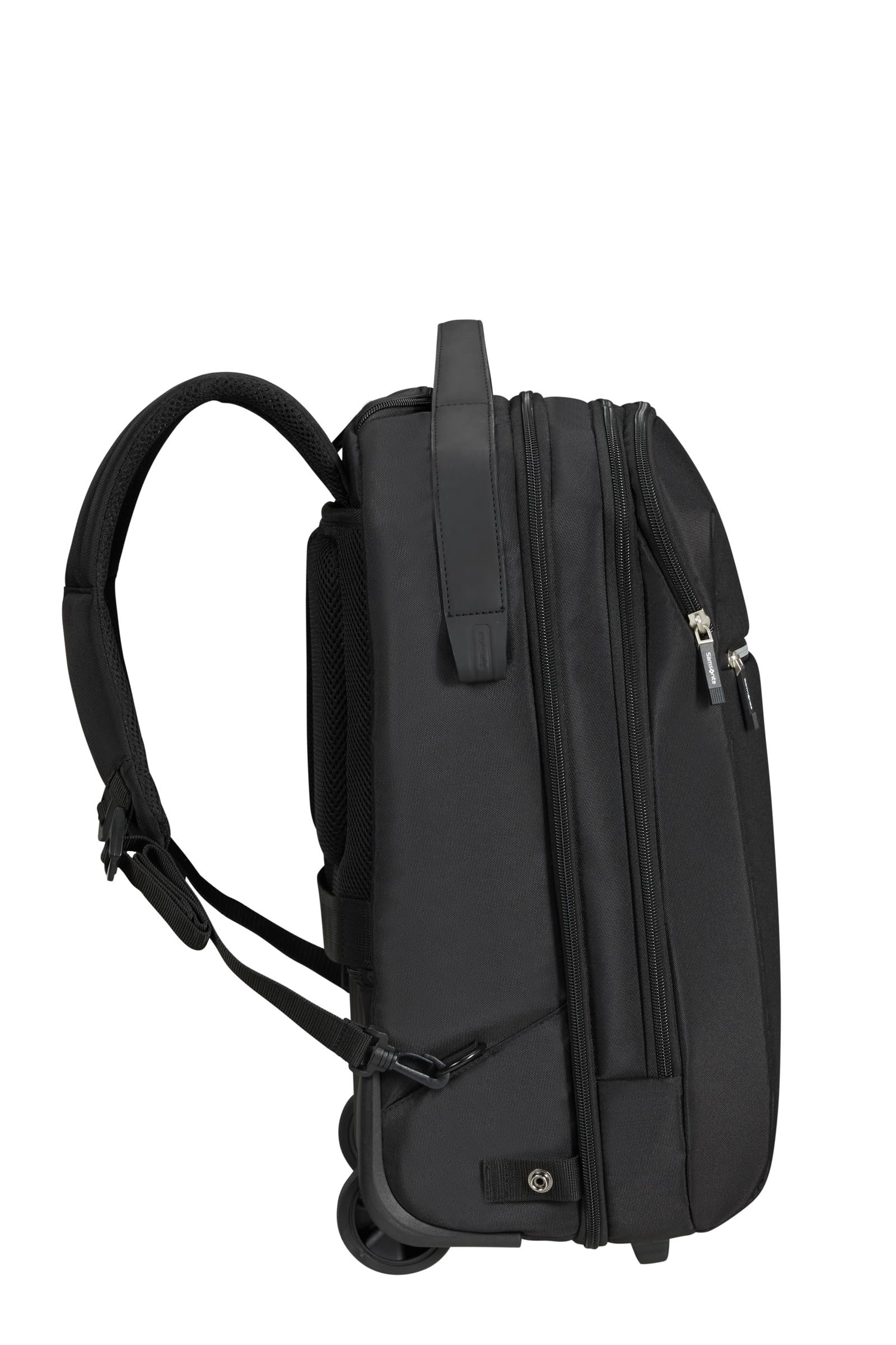 Samsonite Litepoint - Borsa PC con Ruote 17.3" (48 cm) con Funzioni Smart, Organizzazione Interna Pratica, Trolley Business - 30L - Nero (Black)