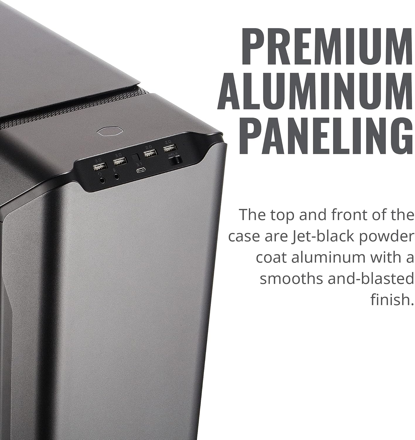 🔥 Crаzу Dеаlѕ Cooler Master MasterCase SL600M Black Edition ATX Mid-Tower with Aluminum Panels, Vertical Chimney Layout, Type-C I/O Panel, Noise Reduction & Top Air Vents Buу 2 gеt 3 Cooler Master MasterCase SL600M Black Edition ATX Mid-Tower with Aluminum Panels, Vertical Chimney Layout, Type-C I/O Panel, Noise Reduction & Top Air Vents