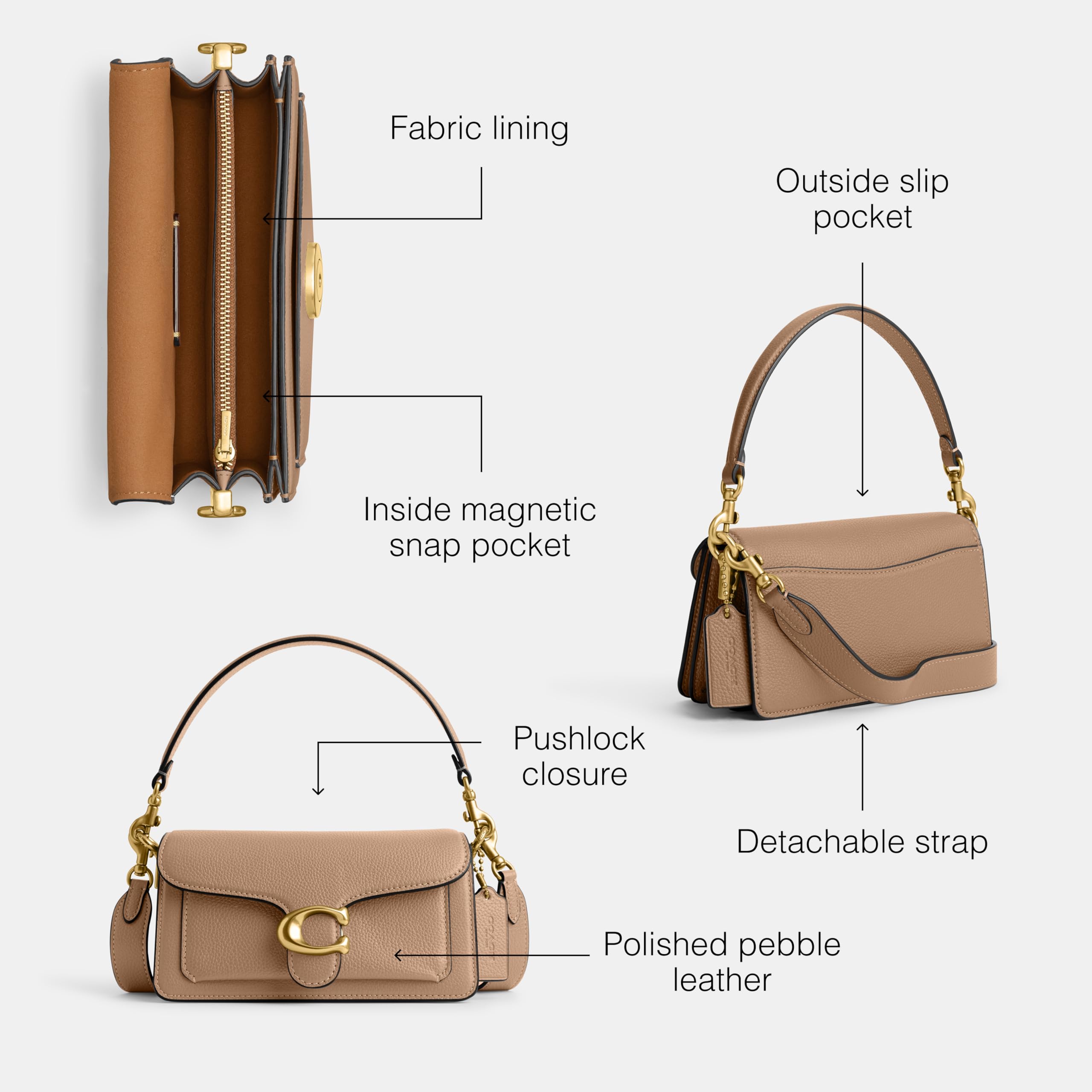 COACH Tabby Shoulder Bag 20