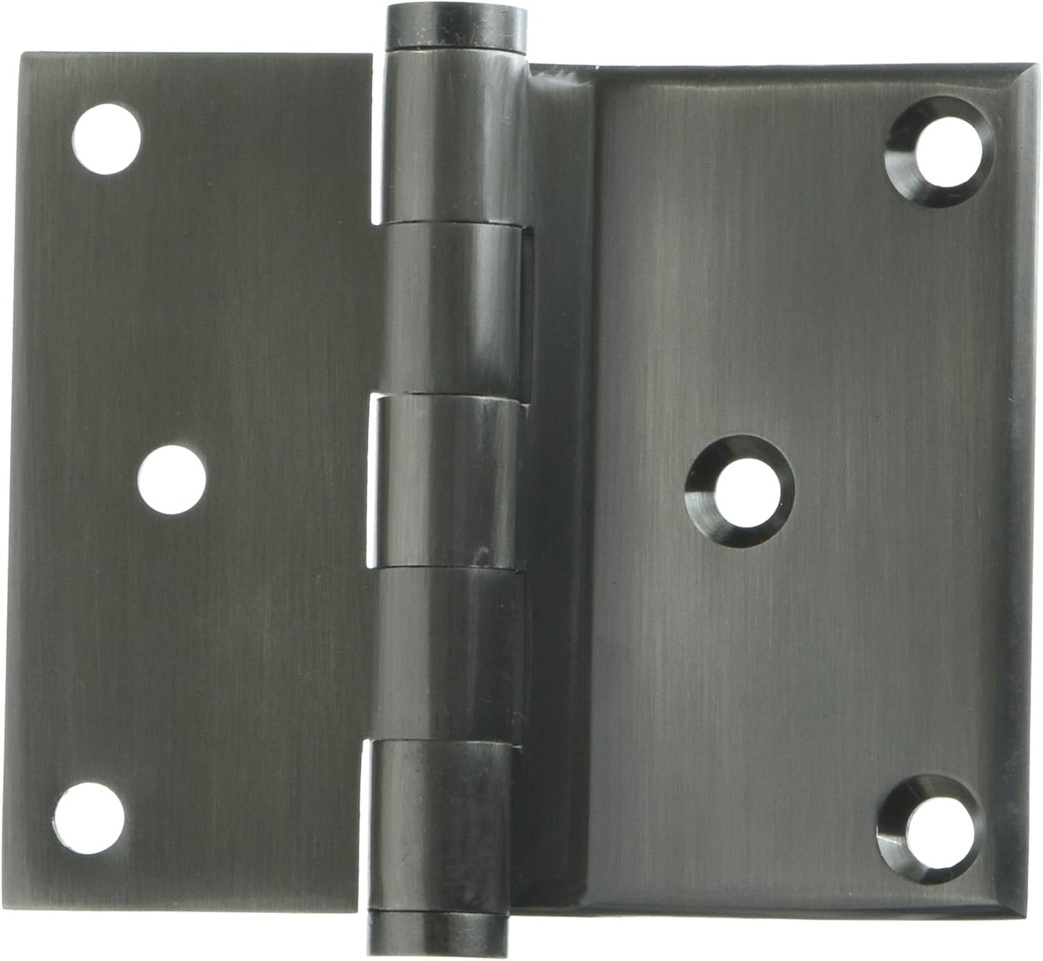 Deltana DHS3035U26D Solid Brass 3-Inch x 3 1/2-Inch Half Surface Hinge