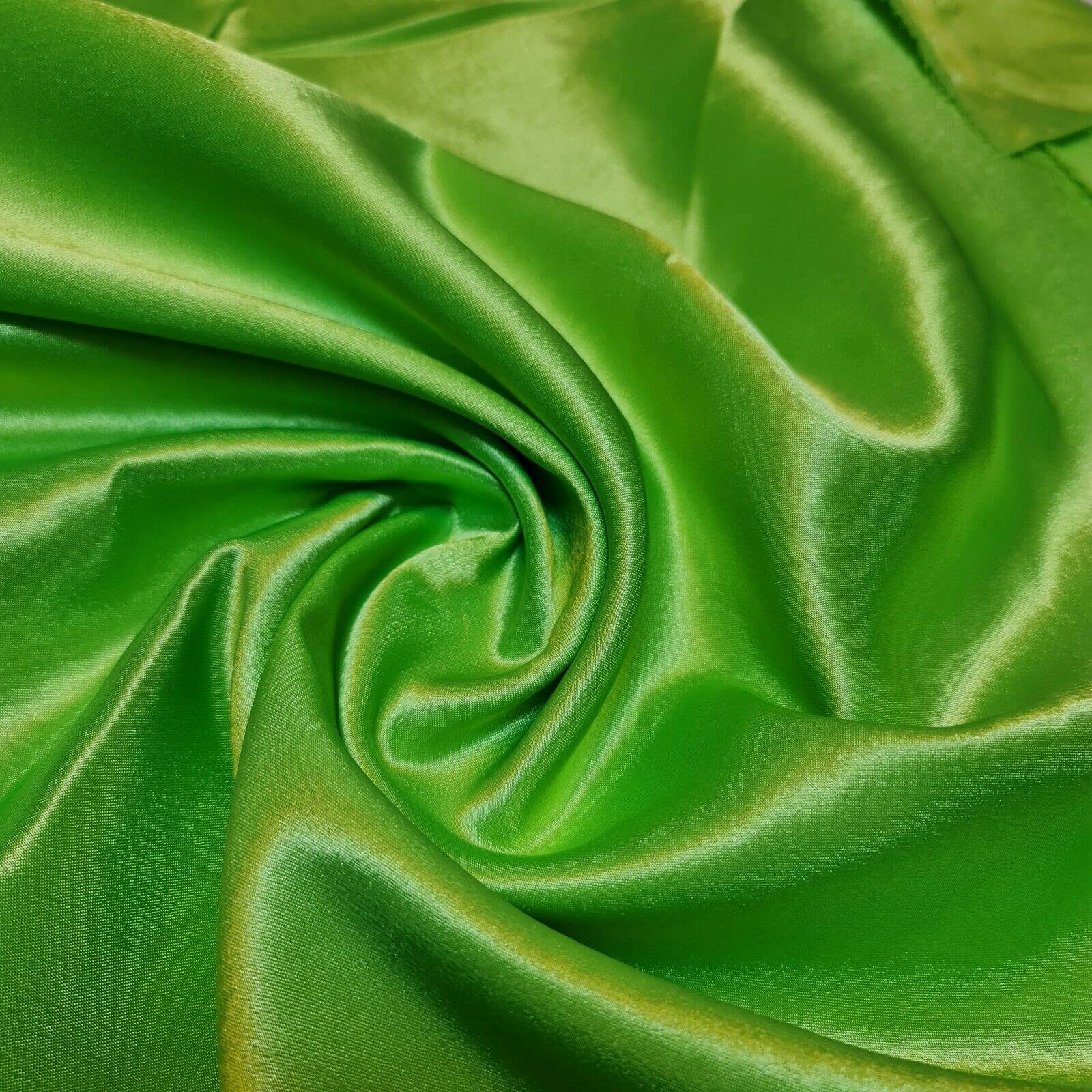 EP 100% Polyester/Poly Silk Silky Satin Fabric, Dressmaking, Wedding, Prom, Dress Craft Fabric Material 58"