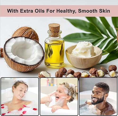 Miniatura 5 de Bombas de baño de lujo para mujer, juego de 24 bombas de baño con aceites esenciales orgánicos, jabón vegano natural para hidratar burbujas gaseosas