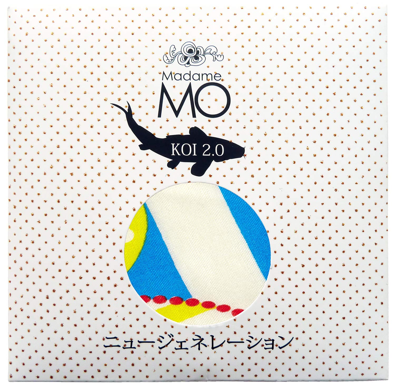 マダムモー　こいのぼり　鯉のぼり　ドット　ボーダー　２点セット70cm マダムモーこいのぼり鯉のぼりドットボーダー2点セット70cm