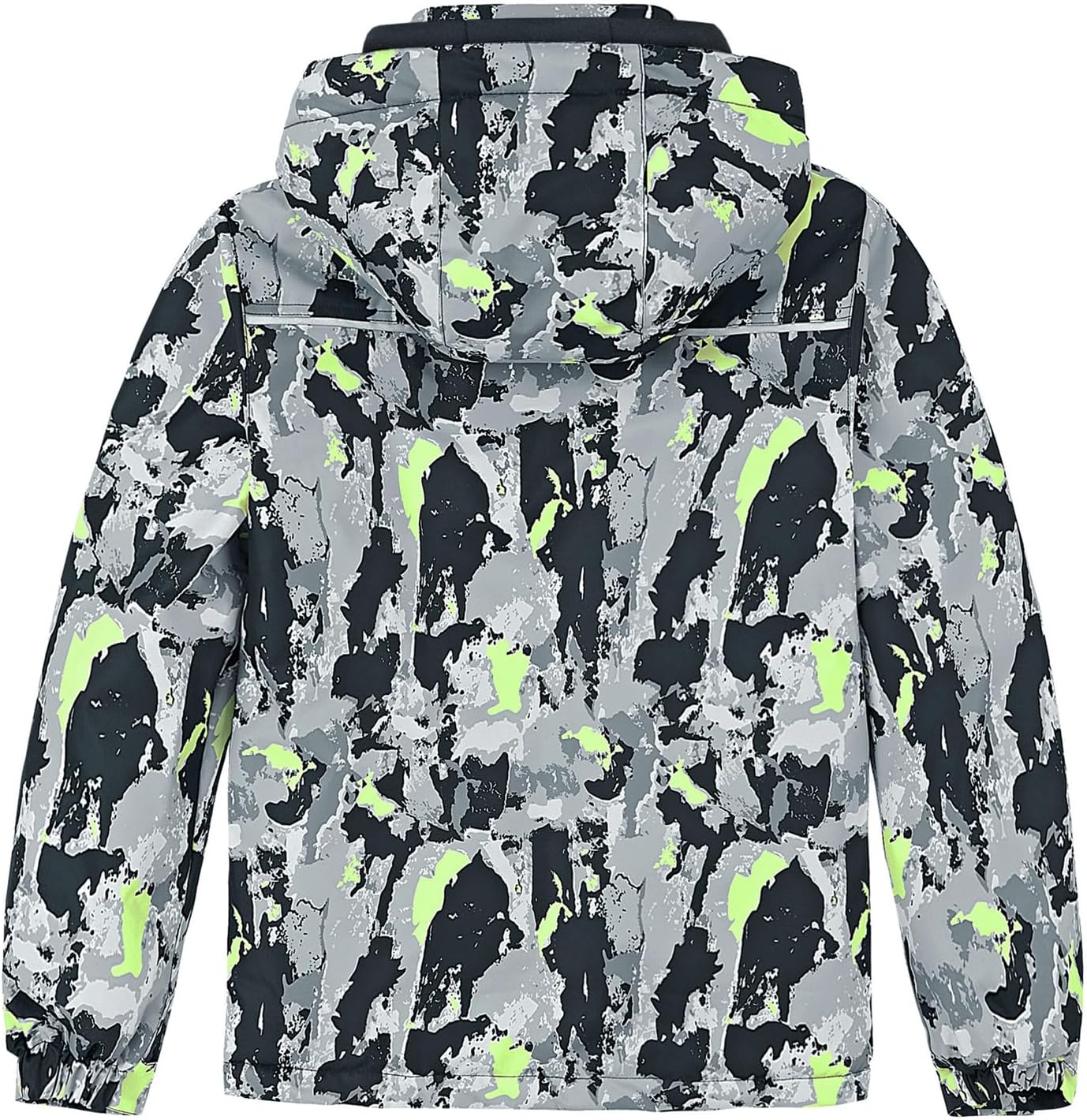 Boys Waterproof Ski Jacket Winter Warm Thick Snow Coat Fleece Lined Kids Outdoor Hooded Snowboard Jacket - Image 2