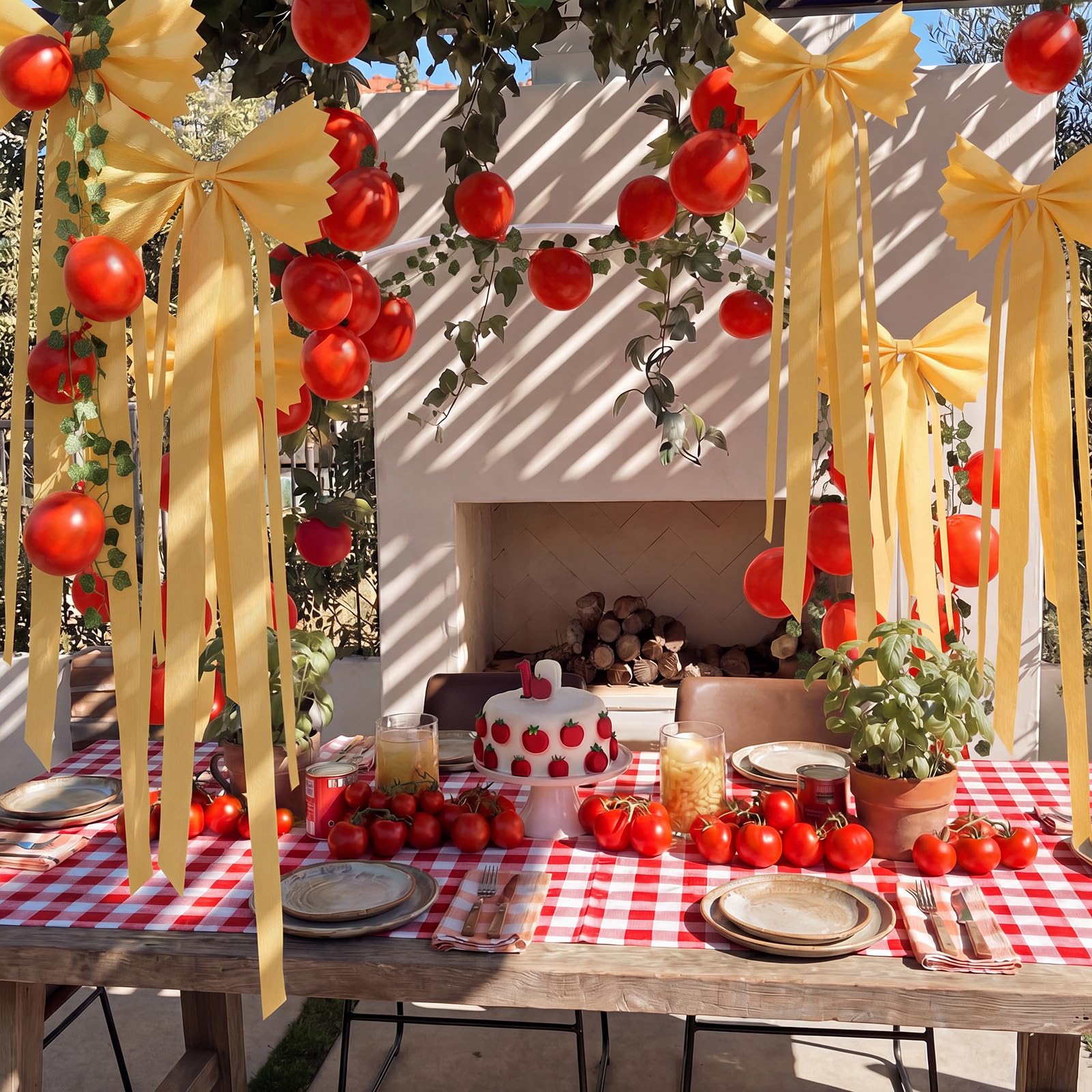 Amazon.com: Gueevin Pasta Party Decorations Kit DIY Spaghetti Amazon.com: Gueevin Pasta Party Decorations Kit DIY Spaghetti