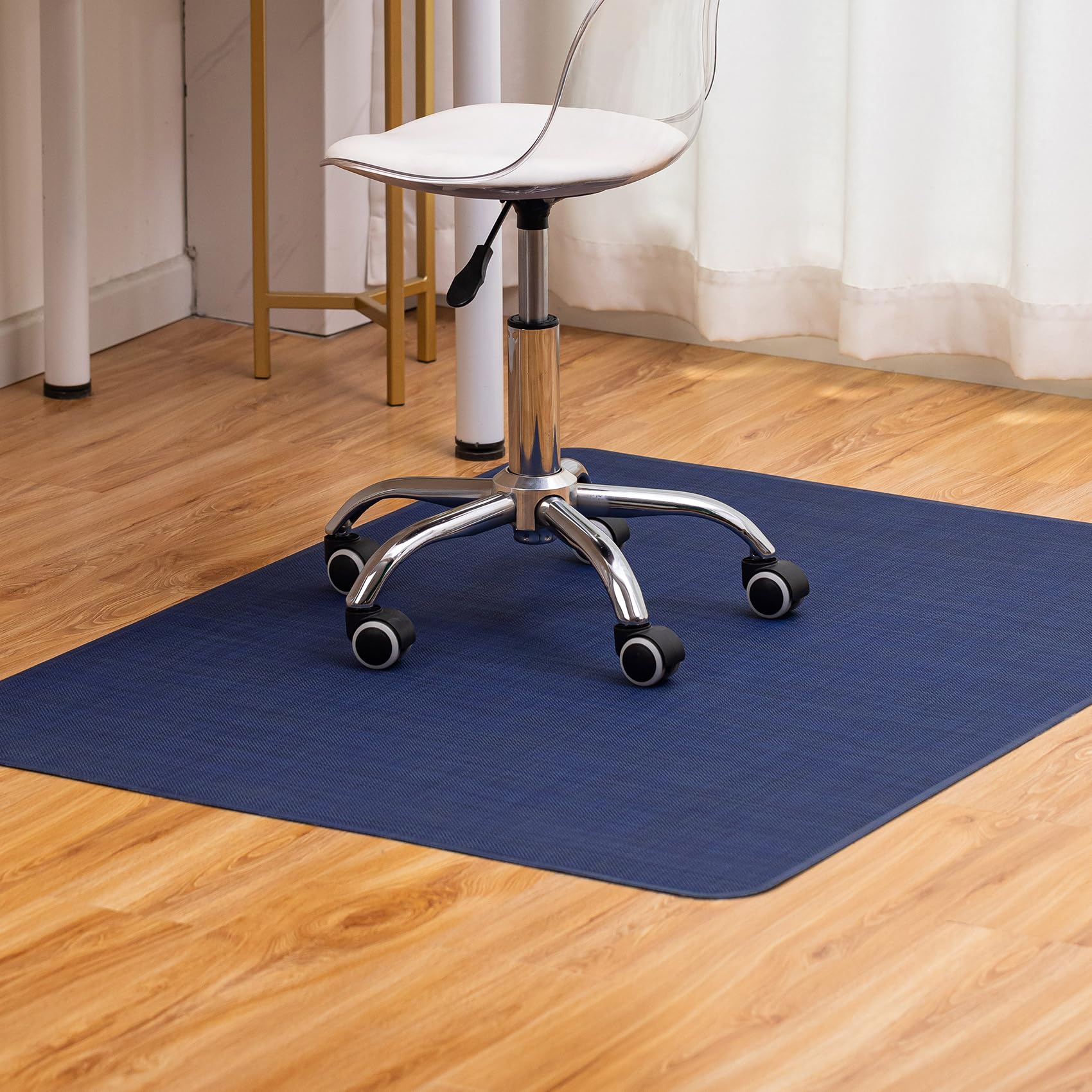 Baroyal Office Chair Mat for Hardwood Floor, Anti-Slip PVC, 36 x 48 Inch