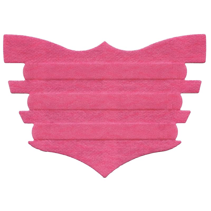 Tiras nasais adesivas para cavalos Flair, cor Pink, Pacote com 6